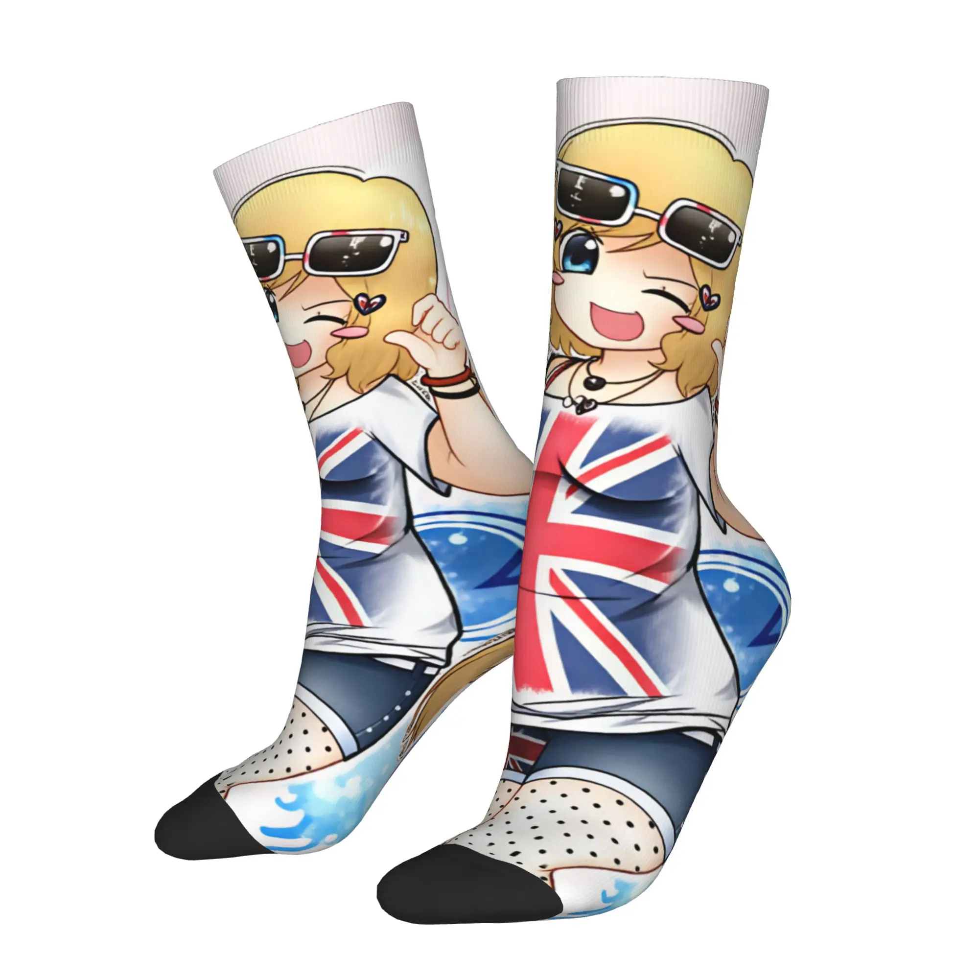 Cool H-Hetalia A-Axis P-Powers Anime Socks Women Men Warm 3D Print  Sports Basketball Socks
