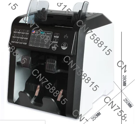 AL-950 Smart Mixed Currency Counter for Health Checks, Equipped with Dual Sensors for Counterfeit Detection