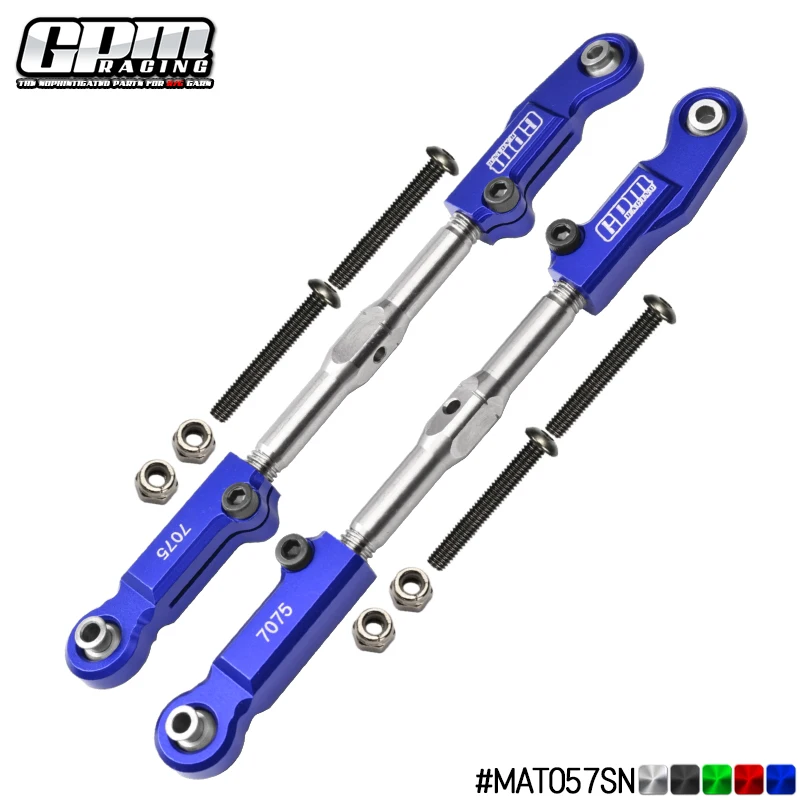 GPMARRMA 1/8 4WD Talion 6S  For Aluminum 7075+Stainless Steel Rear Camber Links