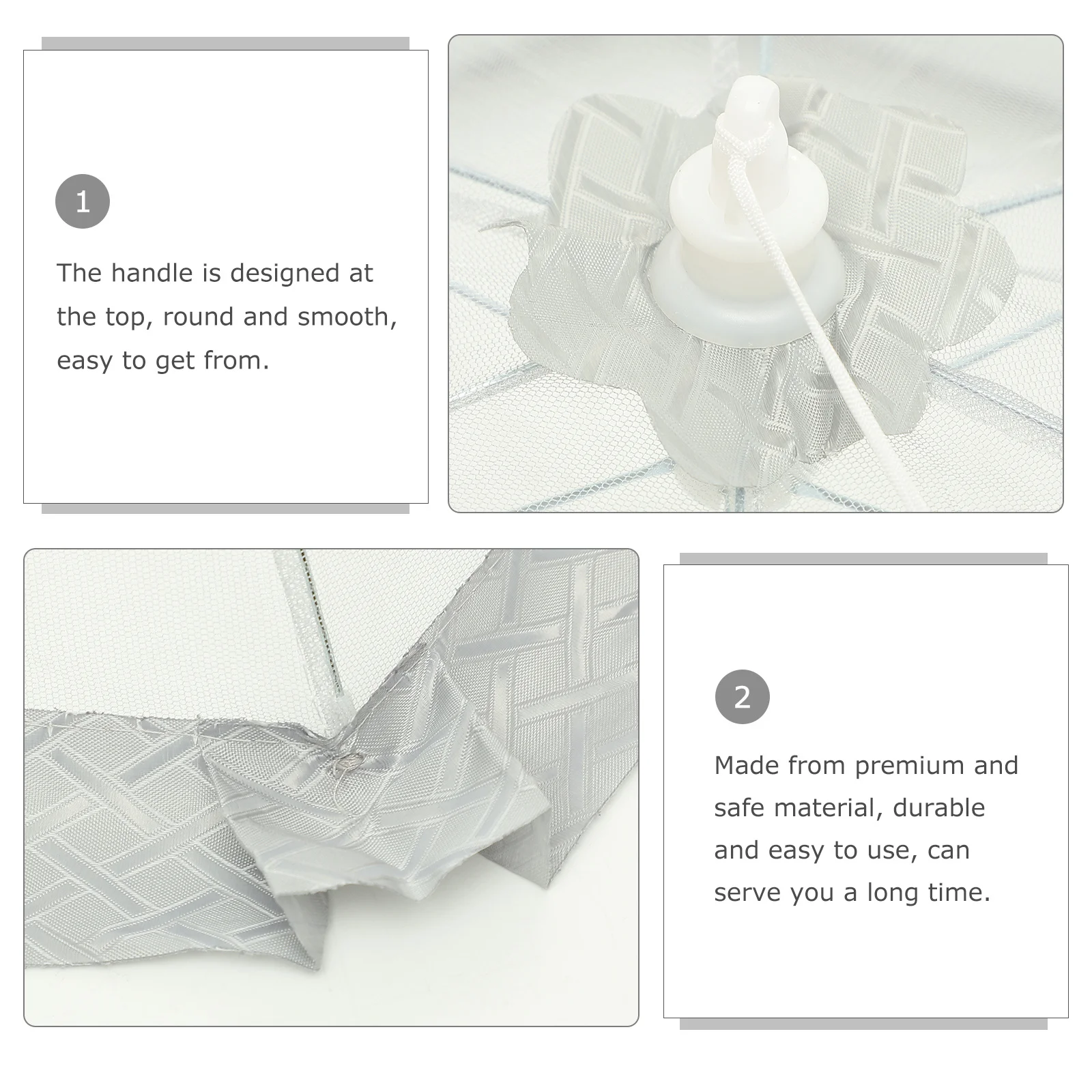 

Dustproof Food Cover Tent Foldable Mesh Design Food Protection Cover for Dining Table Outdoor Camping Kitchen Supply