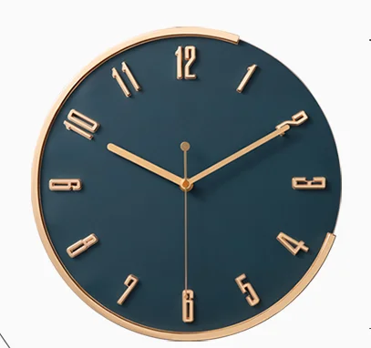 

American Light Luxury Atmosphere Office Simple Net Red Creative Modern Design Wall Clock