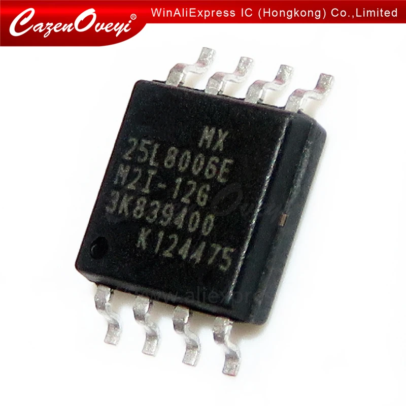 10pcs/lot MX25L8006EM2I-12G NCP1203D60R2G NCP1608B P1203BV P1403EV8 SOP-8 new original