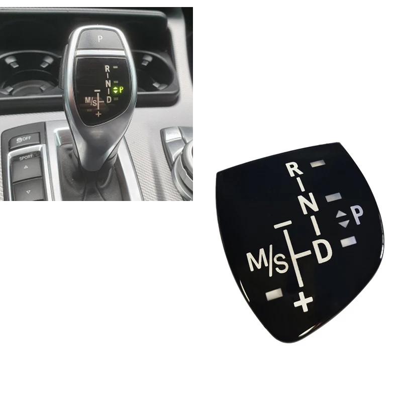 Car Gear Shift Knob Panel Cover For BMW 1 2 3 4 5 7 Series F Chassis F10 F11 F30 F32 F20 F22 F48 F25 F26 F15 F16 F06 F12 M3 M5