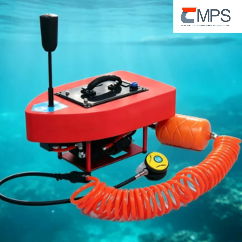 Portable Underwater Diving Breathing Apparatus Full Set,  Mini Scuba Air Long Time Air Supply System For Shallow Sea