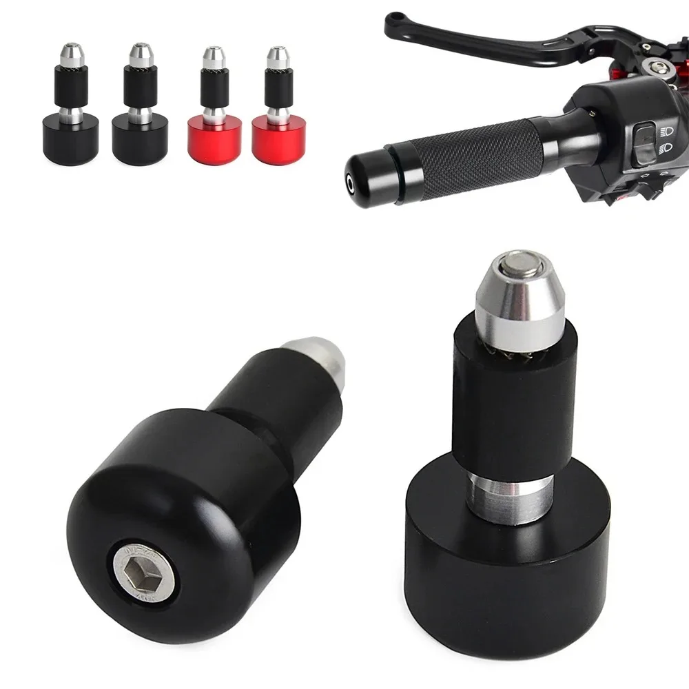 Tapones de extremo de manillar de motocicleta, tapa de peso para Suzuki GSXR 600 750 1000 GSX-R600 2001-2017 GSX-R750 1996-2017 GSX-R1000 2001-2016