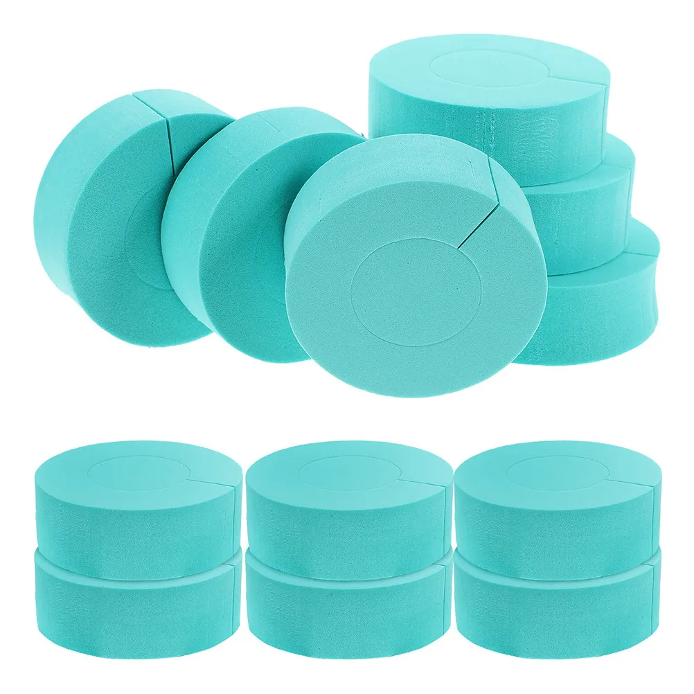 12Pcs Hair Curling Sponge Ring Soft Sponge Curler for Effortless Heatless Curls Long Thick Hair Styling Tool Salon Supplies