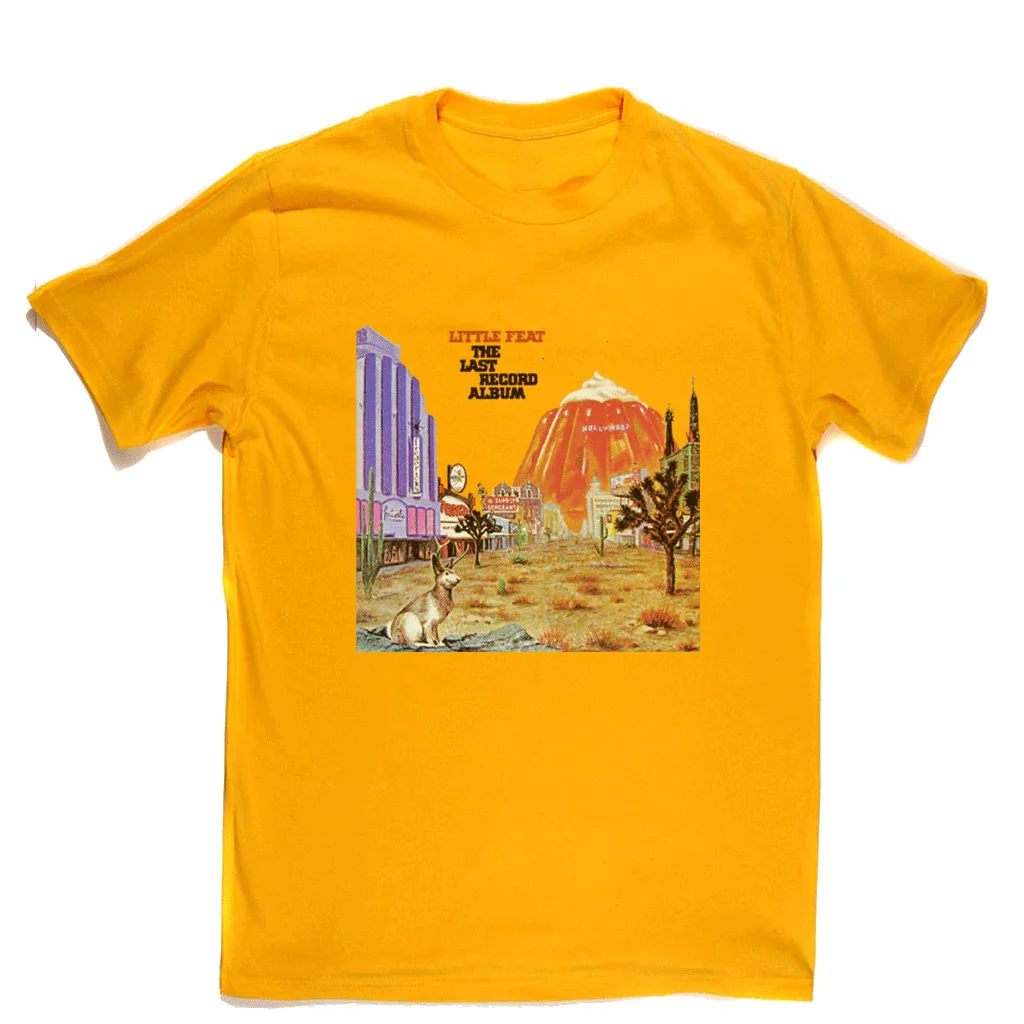 Vtg Little Feat The Last Record Album Cotton Yellow All Size T Shirt Mm894