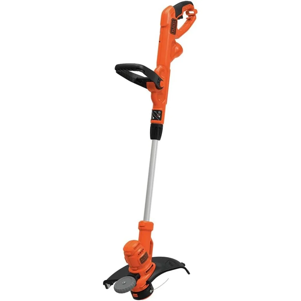 BLACK+DECKER String Trimmer with Auto Feed, Electric, 6.5-Amp, 14-Inch (BESTA510)