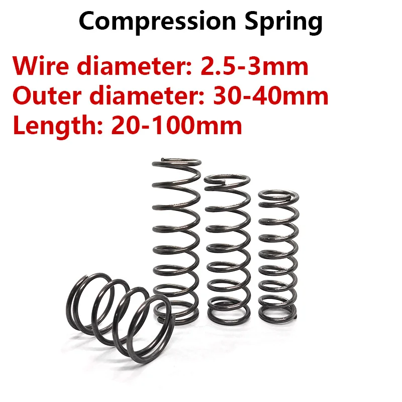 

Pressure Plate Spring Compressed Spring Release Spring Return Spring Wire Diameter 2.5mm 3.0mm