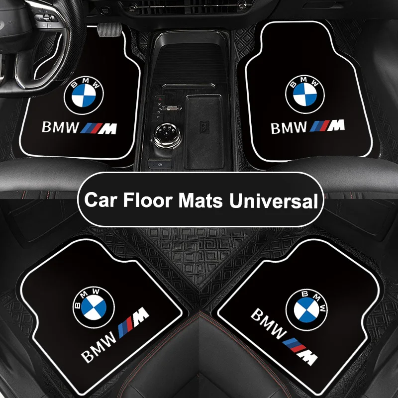 Car Floor Mat,Front & Rear Automotive Carpet Floor Mats  For BMW M 1 3 5 E46 E90 E60 F30 E39 F10 F20 E87 E36 F20 F30 X1 X3 X5 X7