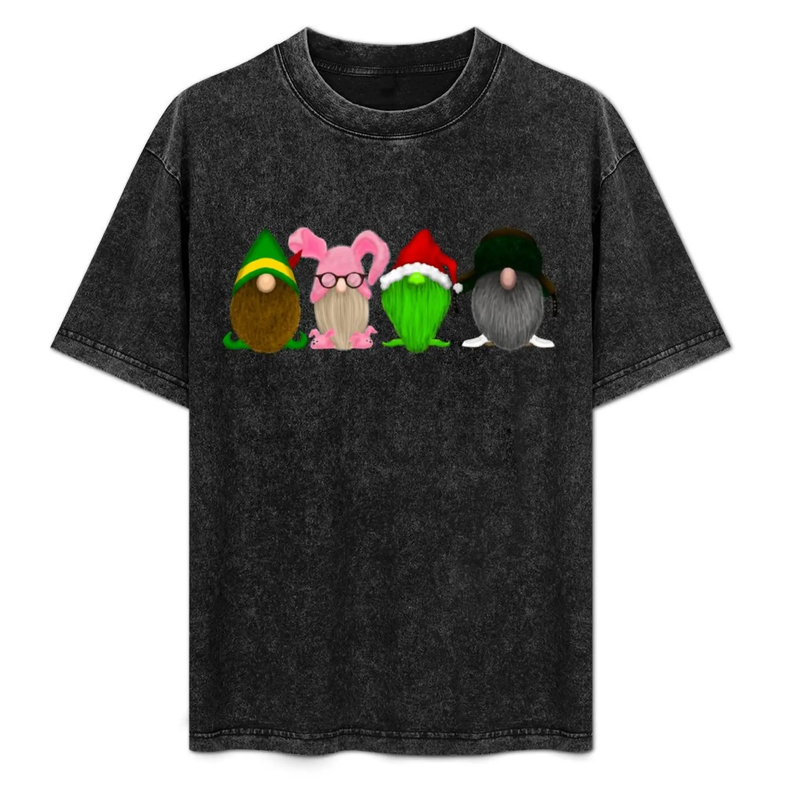 

Four Christmases T-Shirt Standard Fit Solid Tee Shirt