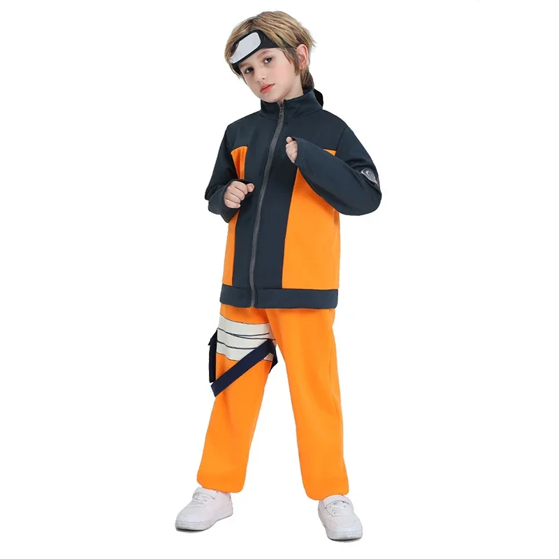 2024 calssic anime cosplay children cosplay costume definitely Uzumaki narrow kids European size high quality