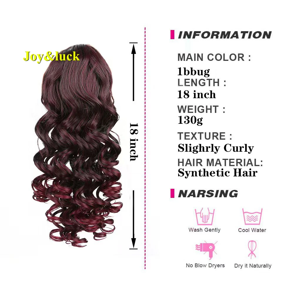 

Synthetic long drawstring ponytail wig natural, fashionable and versatile in style suitable for various occasion