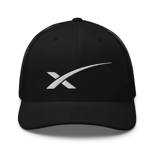 Space X Hat, Starlink Cap, SpaceX Snapback Trucker Hat