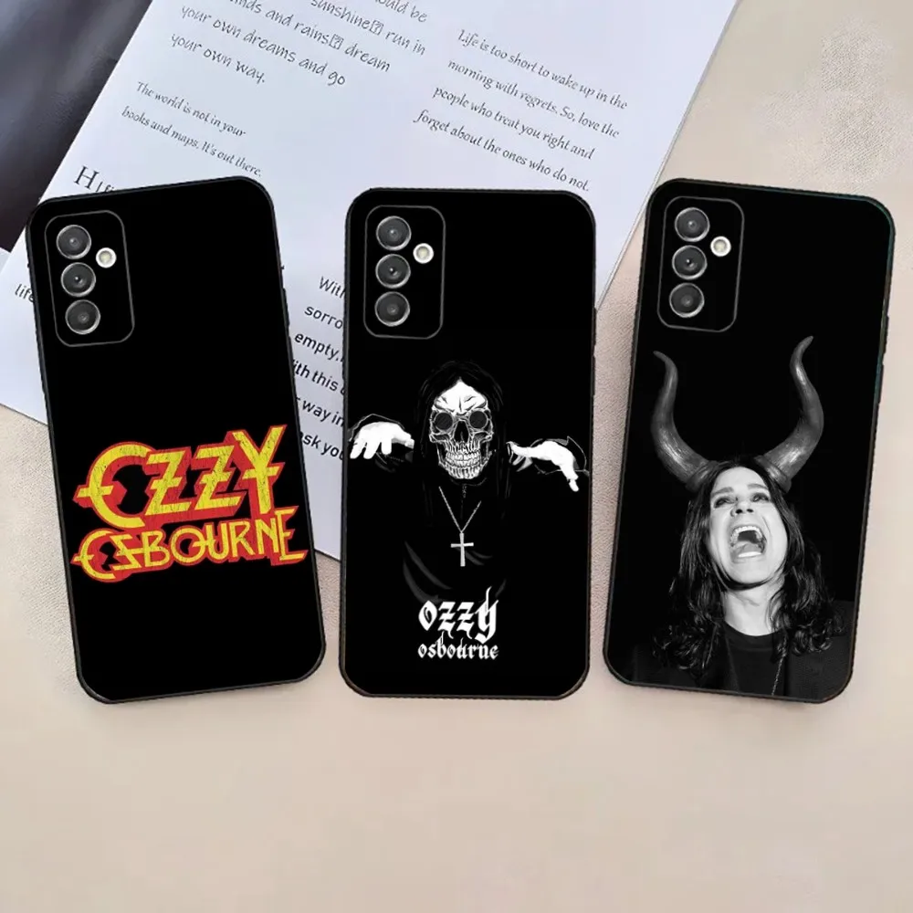 Rock Band Ozzy Osbourne  Phone Case For Samsung Galaxy A20,A21s,A22,A31,A32,A52,A53,A72,73,A80,A91 Soft Black Phone Cover