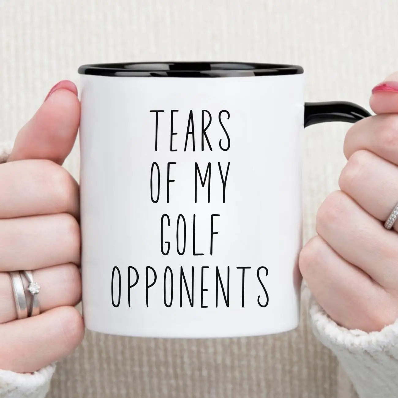 MissDaisy-Golf Mug, Golf Gifts, Golfer Gift, Golfing Mug, 15oz 11 oz, Tears of My Golf Opponents, Funny Mug, Golf Lover Gift, Go