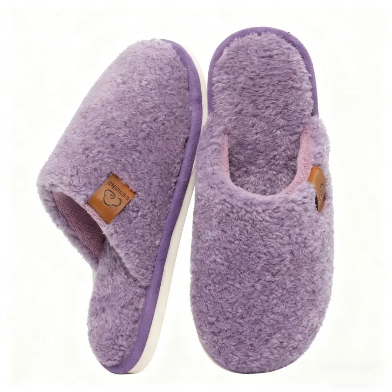 

Gacimy зимние нечеткие домашние тапочки для женщин, удобные домашние пушистые шлепанцы на мягкой подошве, теплые хлопковые шлепанцы, плюшевые тапочки для спальни