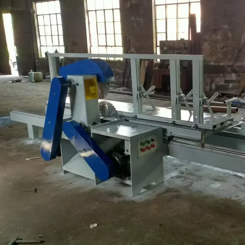 CE Certification QK-350 Log Sliding Table Saw Vertical Timber Log Plank Sliding Table Saw Wood Table Sawmill Machine