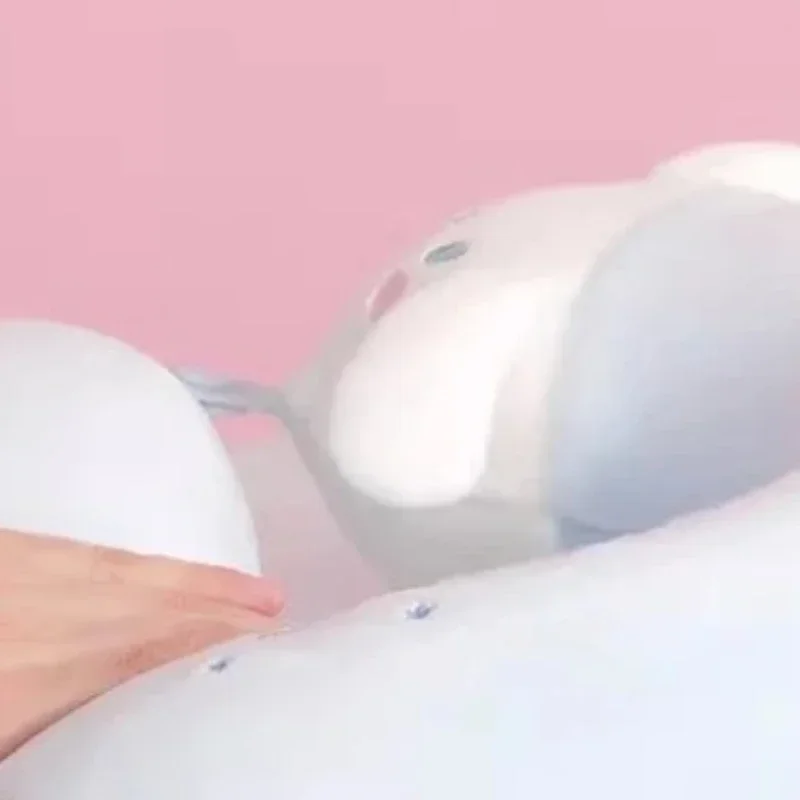 MINISO seri Anime kartun Sanrio lucu dan sederhana busa memori Cinnamoroll berbentuk U bantal perjalanan bantal leher hadiah tidur siang