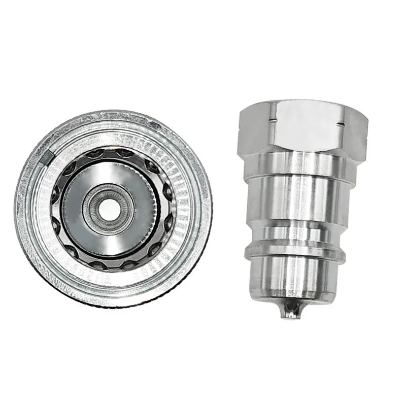

Connection Quick Change A Type Hydraulic Quick Connector ISOA Thread NPT Connector with Dust Cap Full Range