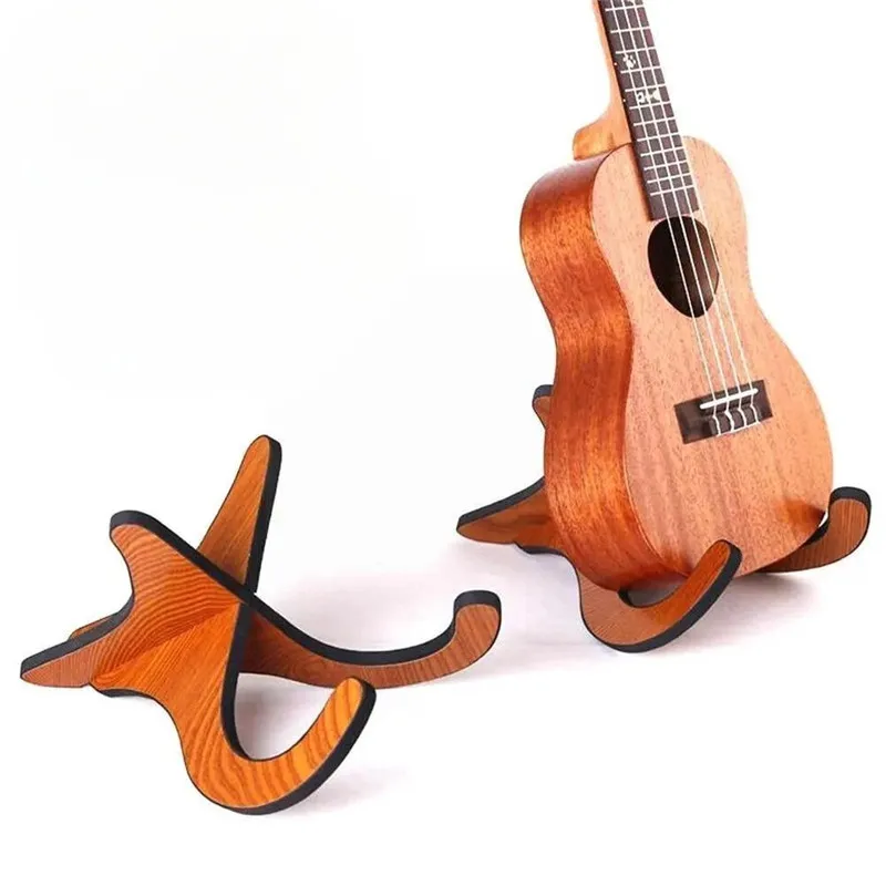 Supporto per Ukulele portatile supporto per Ukulele per chitarra supporto per accessori per Mini Guitarra in legno espositore per strumenti con