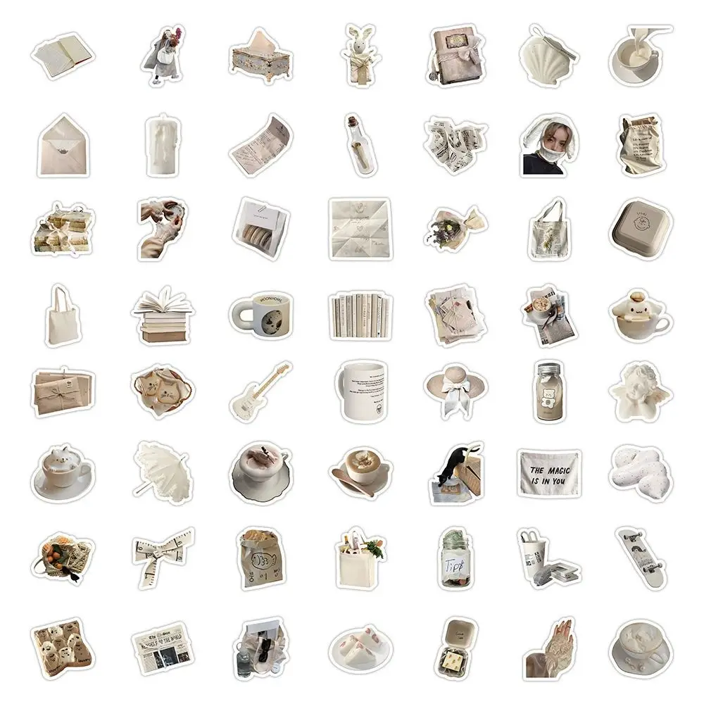 DIY Crafts Blue Gentle Ballet Sticker Decorative Waterproof Girls Romance Diary Sticker Adhesive Hand Account