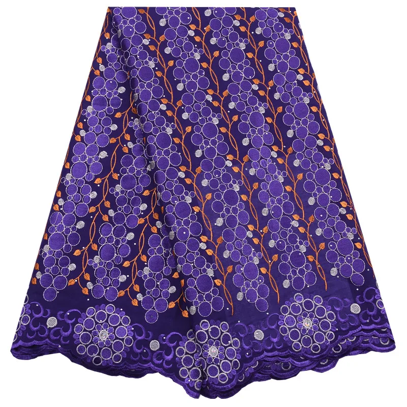

Nigerian Swiss Voile Lace Fabric for Wedding 2024 High Quality African Cotton Lace Fabric for Woman Party Dresses F1820