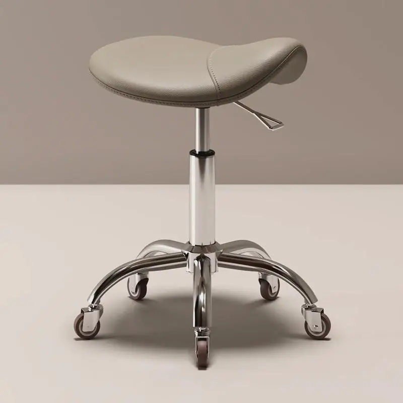 Swivel Chair Wheels Hairdressing Salon Armchairs Hair Stylist Professional Barber Dressing Table Chair Living Room Cadeira Silla