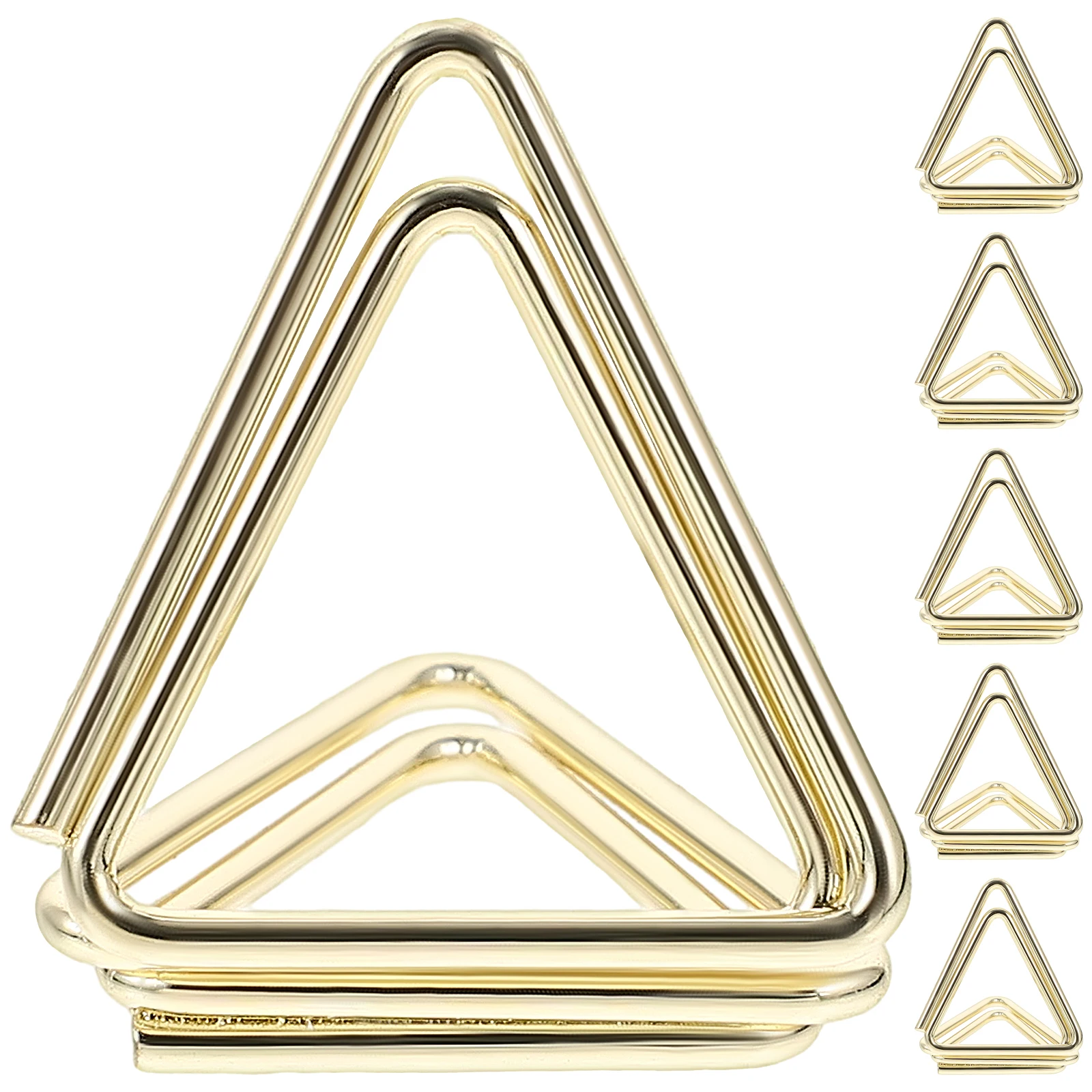 

6pcs Desktop Note Wedding Place Card Holder Table Number Stand Memo Clip Photo Display Holder Rose Gold Practical