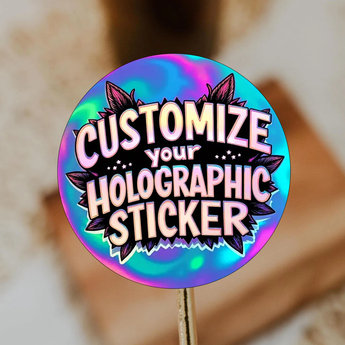 90 قطعة من الملصقات الدائرية المخصصة، ملصقات شكر ثلاثية الأبعاد بألوان قوس قزح، ملصق صندوق هدايا لتغليف الشركة #6