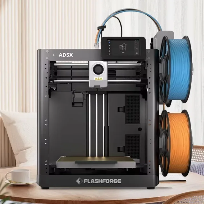AD5X High-Speed Automatic 3D Printer FDM 220x220x220mm Build Volume PLA Prototyping Multi-Color USB New Auto Leveling