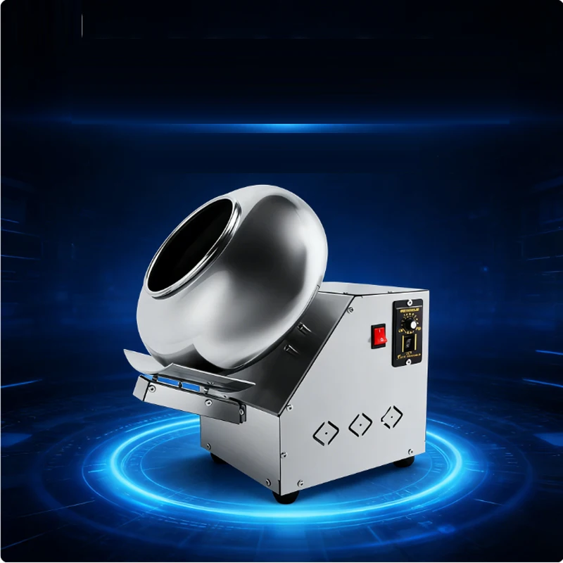 

Машина для нанесения сахарного покрытия Шоколадная сковорода Полировка конфет Изготовление закусок для орехов Арахис