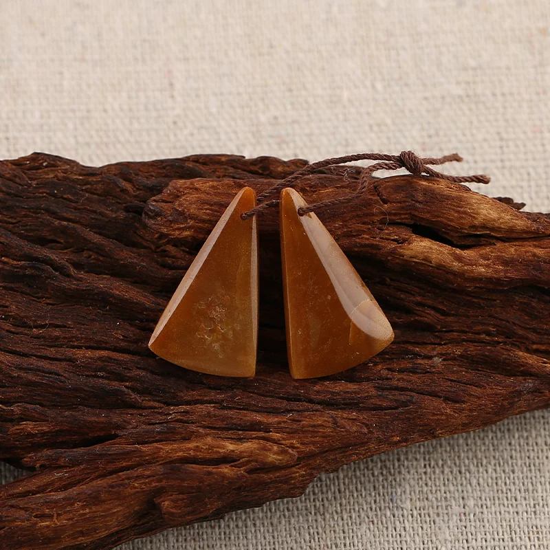 B&F Indonesian Coral  Earring Beads for Jewelry Making, Handmade Natural stones beads, Stones for jewelry Making Supplies