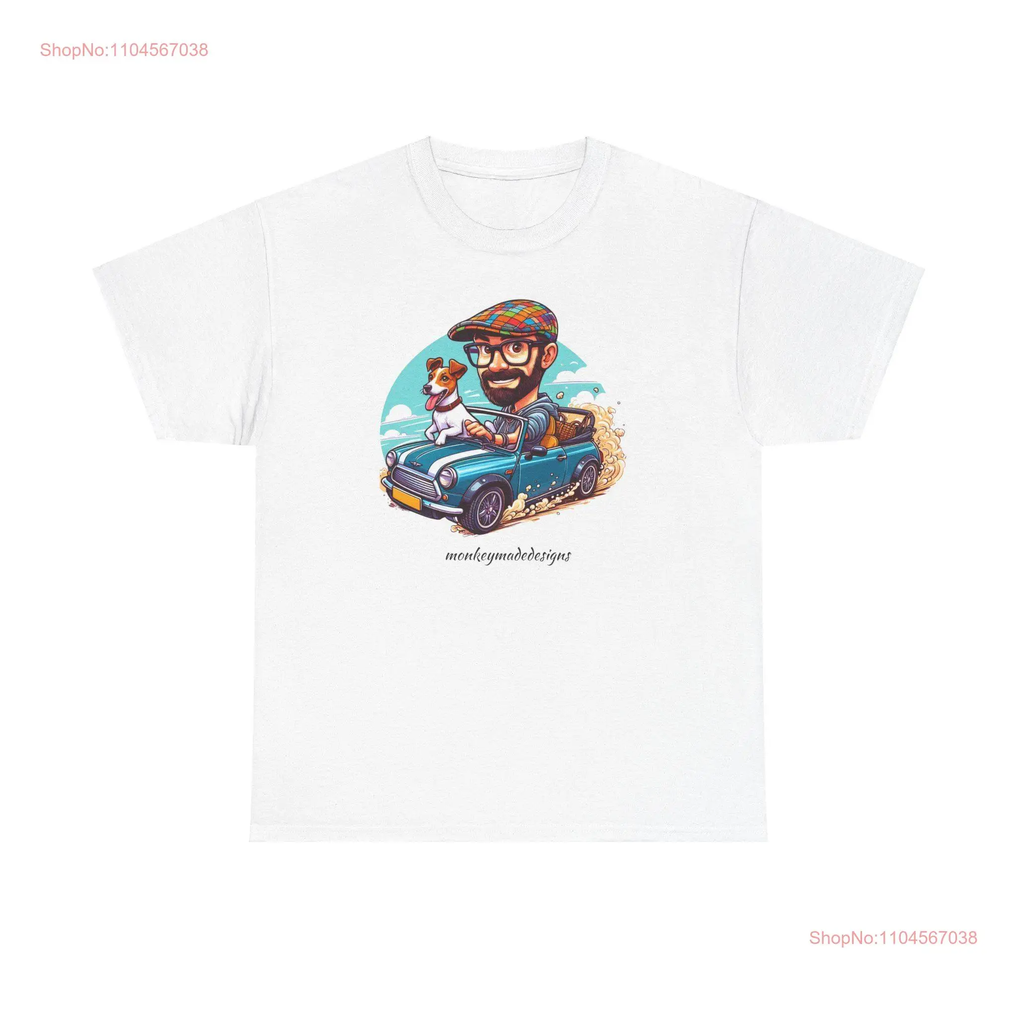 

Футболка из плотного хлопка MiniMe MonkeyMadeDesigns Special Edition с длинными или короткими рукавами