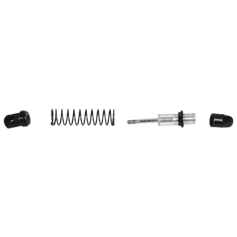 ABJL-For WPL D12 RC Car Metal Rear Shock Absorber Damper With Mount Fixed Seat Upgrades Parts Accessories