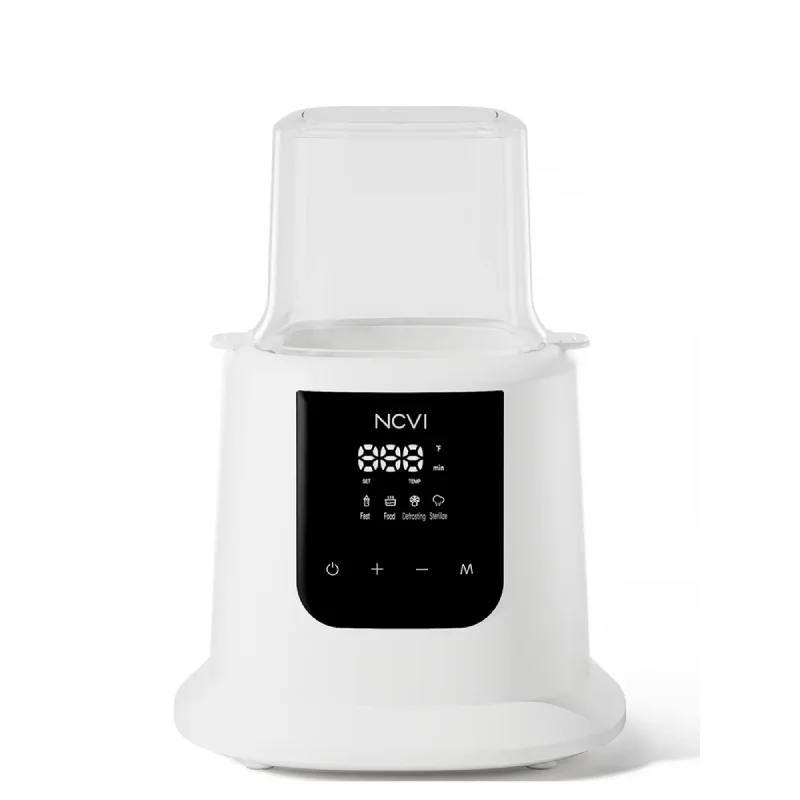NCVI 3-Min Fast Baby Bottle Warmer, Multifunction with Timer Temperature Control Universal Use for Sterilizing Pacifier