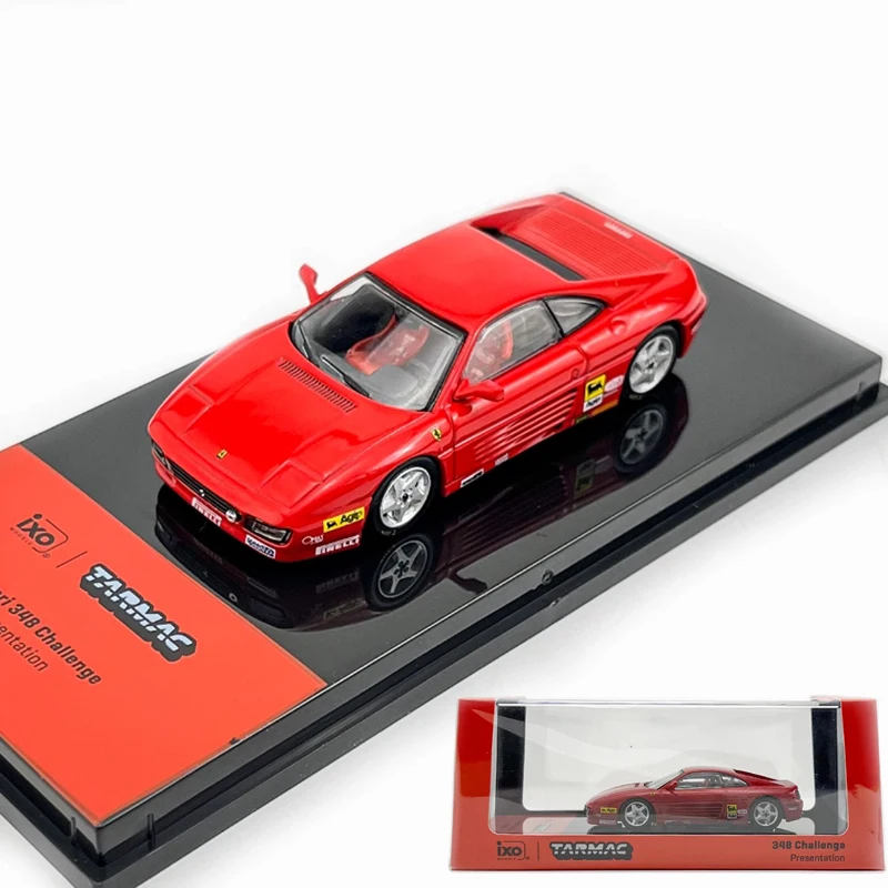 

Tarmac Works Diecast 1:64 Scale 348 Challenge Alloy Car Model Adult Kids Colletcion Souvenir Static Display Holiday Gift