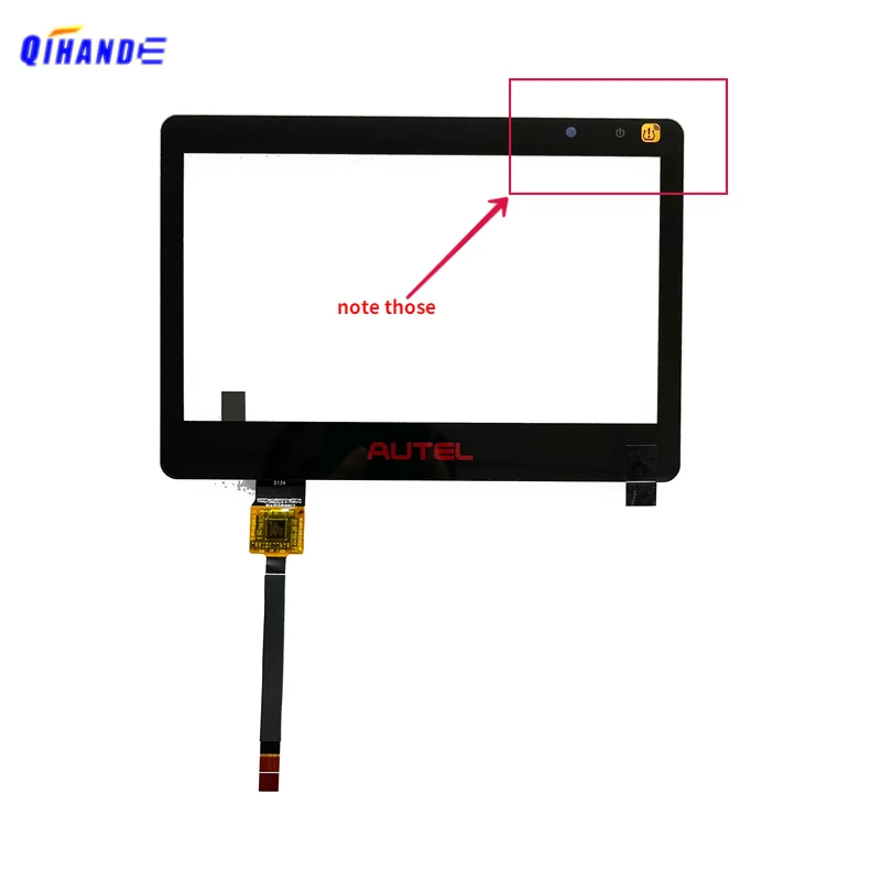 Imagem -02 - Nova Tela de Toque para Maxipro Mp808 ts Maxicheck Mx808ts Ferramenta Diagnóstico do Varredor Carro Autel Mx808ts Mp808ts Sensor do Painel Vidro