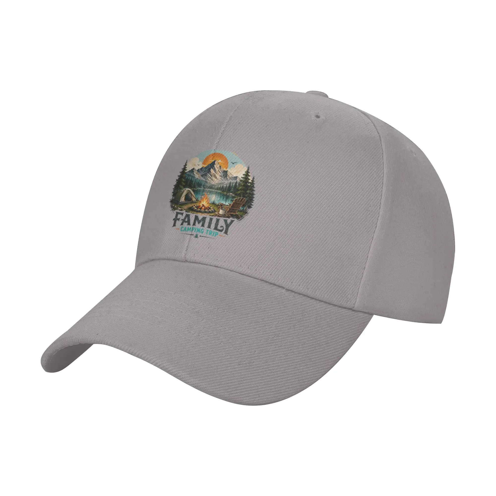 Hot Sale Vintage Family Camping Trip Mountain Adventure Baseball Cap  Spring Cap For Women  Driving Cap For Women