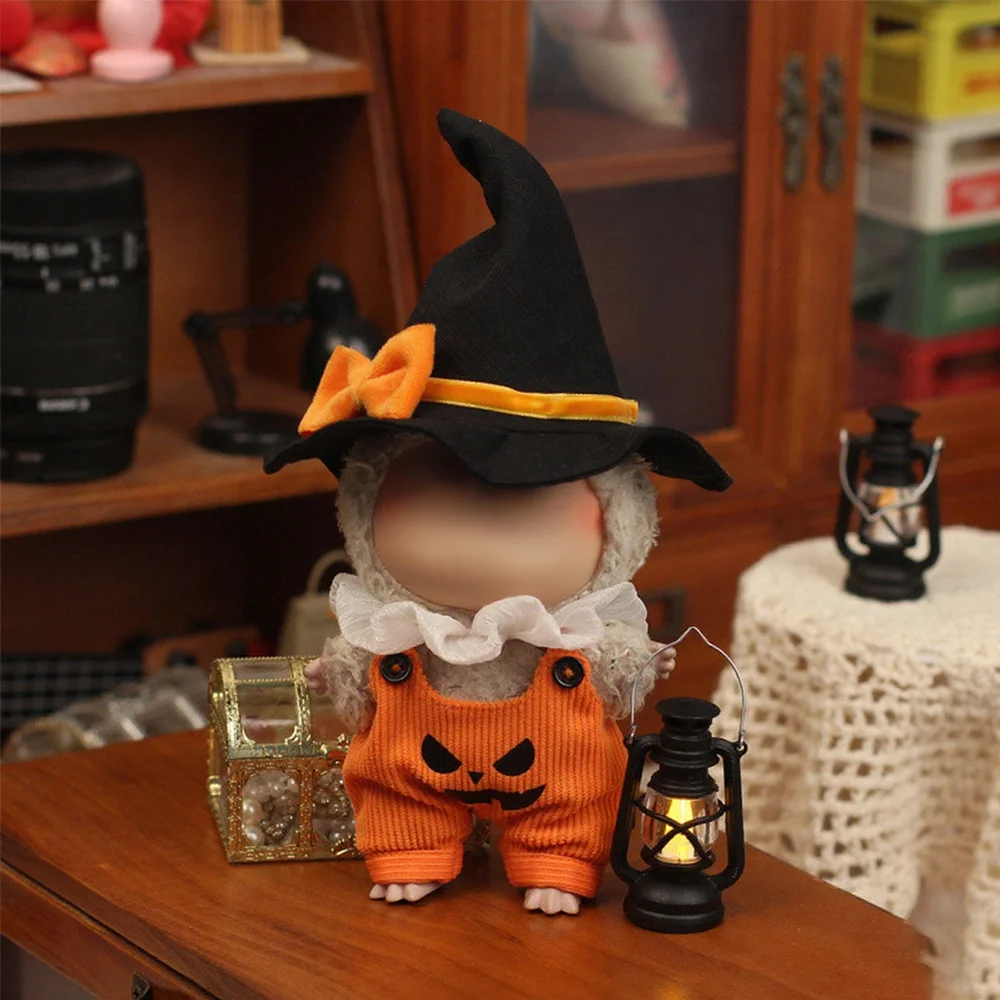 Halloween Pop Kleding Voor VV2V3 17 Cm Lafufu Kleding Accessoires Ghost Stijl Outfit Ontwerp Speelgoed Kostuums Decor Hanger Dress Up