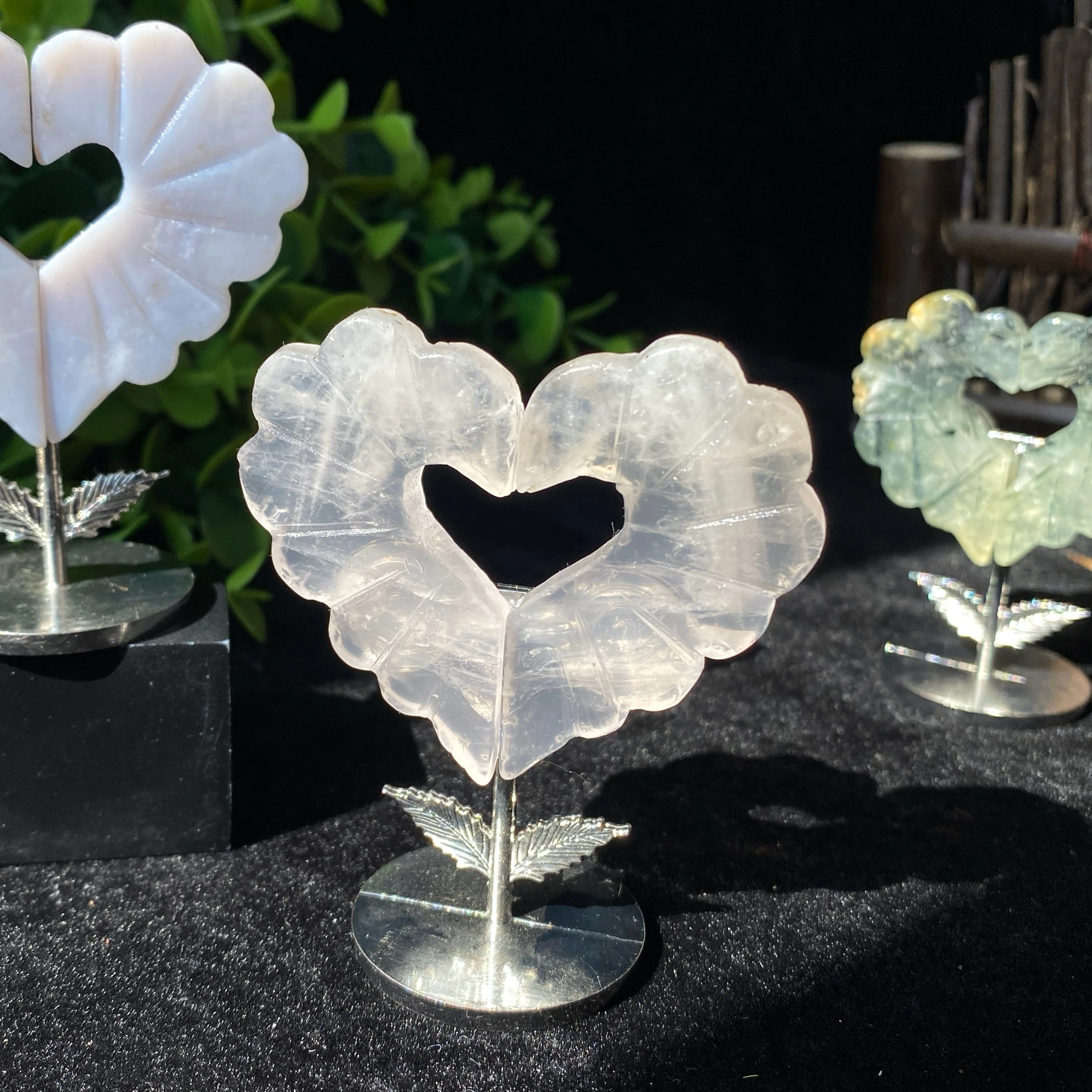 Random 1PC High Quality Natural Love Stent,Birthday Gift,men/Women Gift,Scene Decoration,Crystal Ornaments,Table Decoration.