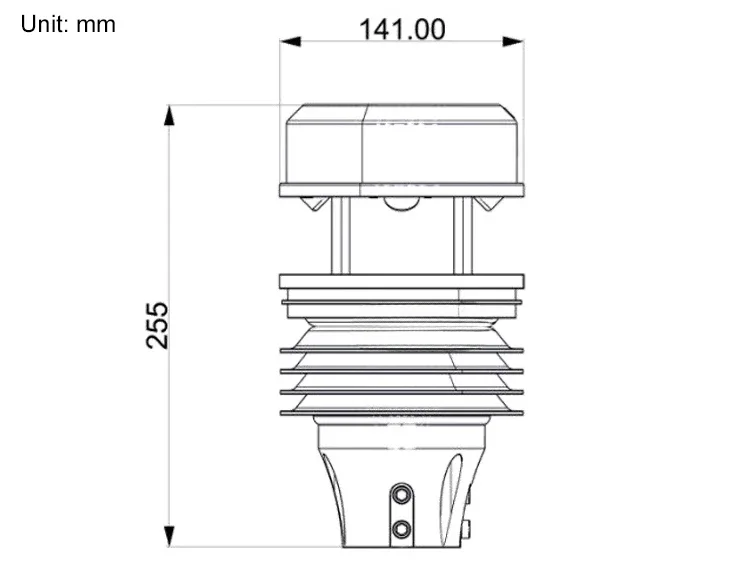 Low Price Ultrasonic Anemometer weather station ultrasonic wind speed direction sensor