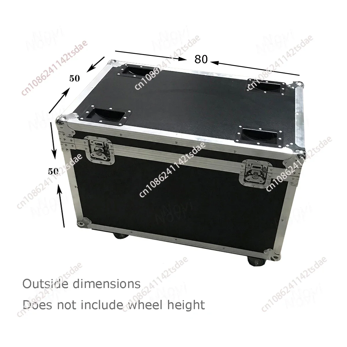 Custom Sizes Cable Wire Storage Trunk Shockproof Tool Box Flightcase Flycase Stage Lighting Equipment Flight Case with Wheels