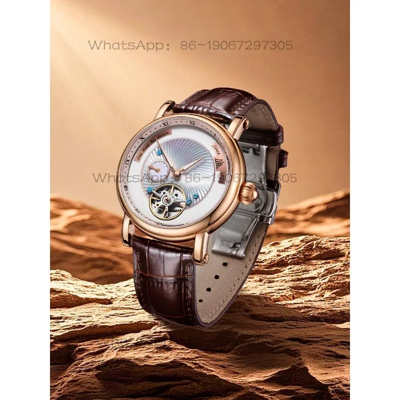 Time Island Watch 1 Store Shanghai Watch Men's Mechanical Watch Track Manual Tourbillon