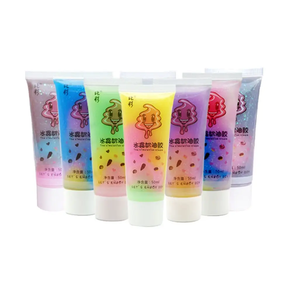 10Pcs Pastry Tips Mobile Phone Case Ice Cream Tool Baking Tools Flower Nozzle Piping Icing Nozzles Simulation Cream Glue