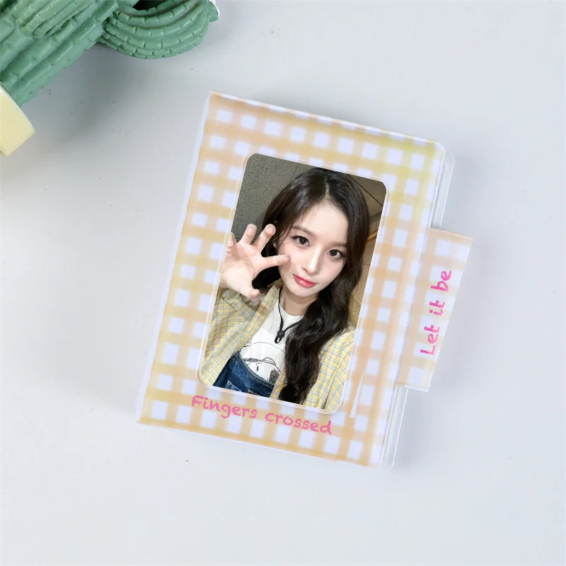 3 Inch Album Photo Card Kpop Binder Idol Postcard Photo Album Collector Card Loose-leaf Binder Lomo Card Card Case Card Holder