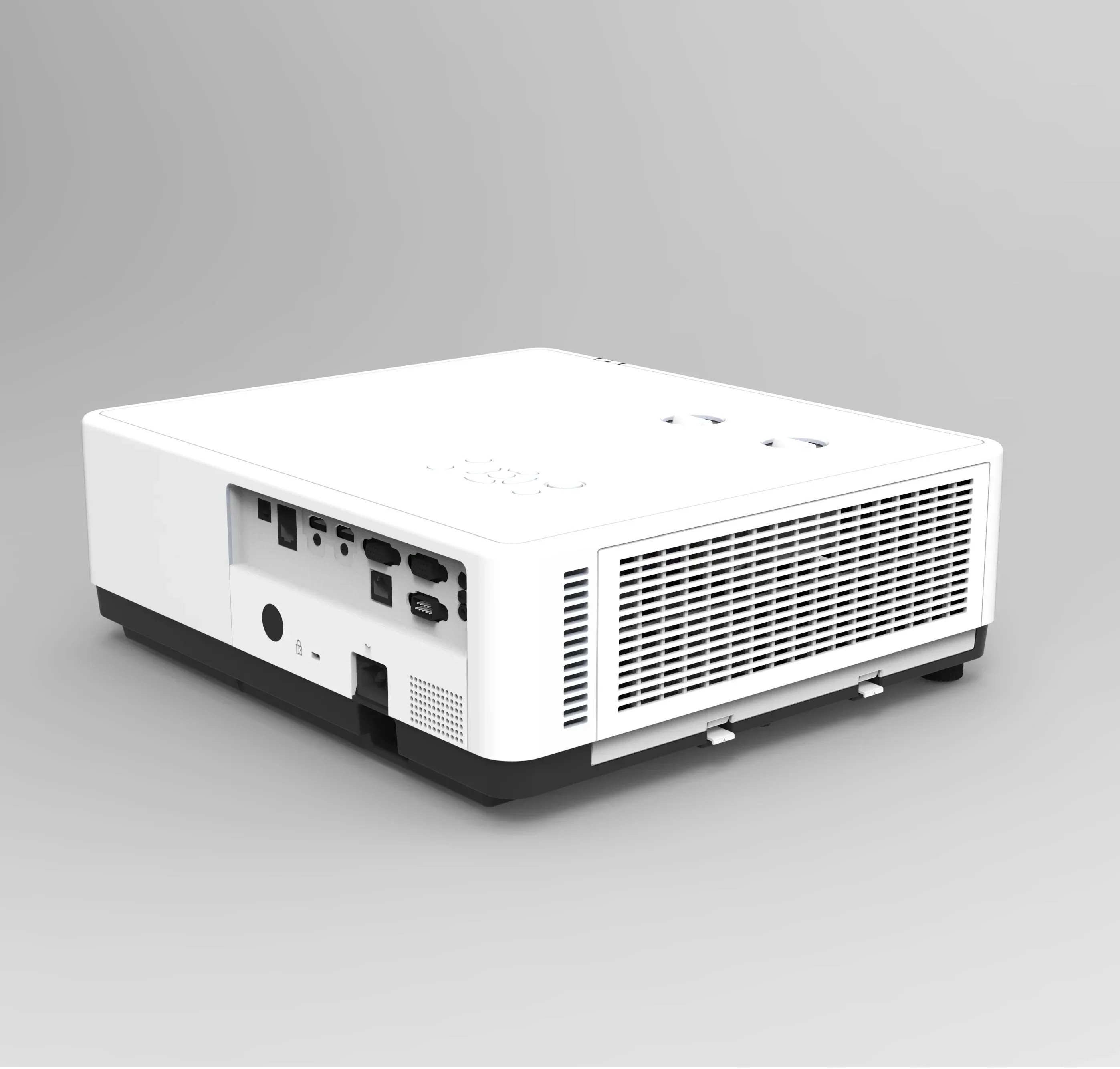 2025 6500 lm Smart 360-Grad-Projektion Laserlichtquelle Tele-LCD-Projektor 30000 Stunden Projektor mit langer Lichtquelle