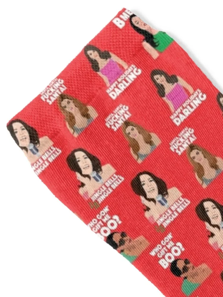 Real Housewives All Stars - Christmas Design Socks fashionable funny gifts Socks Men's Women's