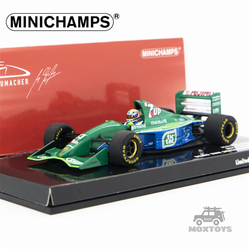 MINICHAMPS 1:43 2021 FORD 191 - MICK SCHUMACHER - DEMO RUN SILVERSTONE JULY Model Car