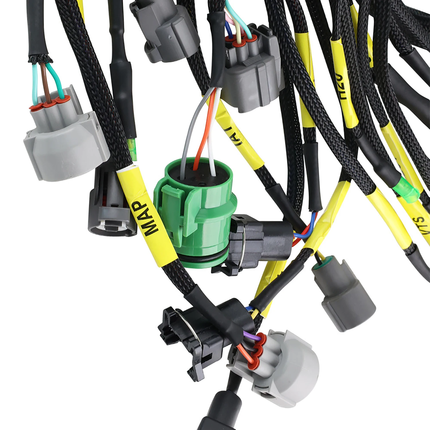 Engine Harness Tucked D/B-Series B16 B18 D16 PQY-FIC30 CNCH OBD1 For Honda Civic Integra 1PC Aftermarket Replacement